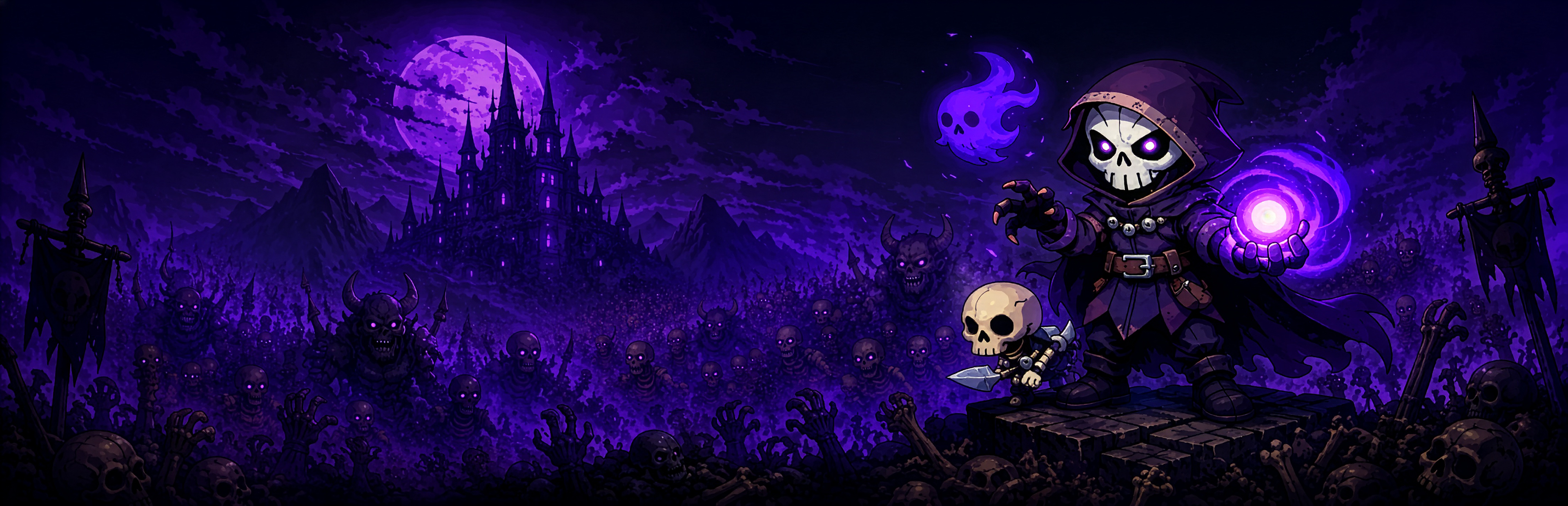 Necromancer: Ash & Bone key art
